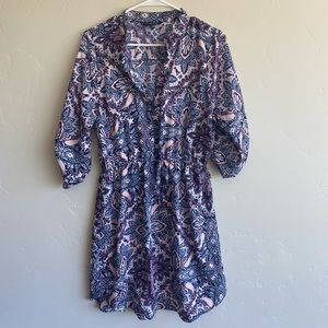 Floral paisley dress